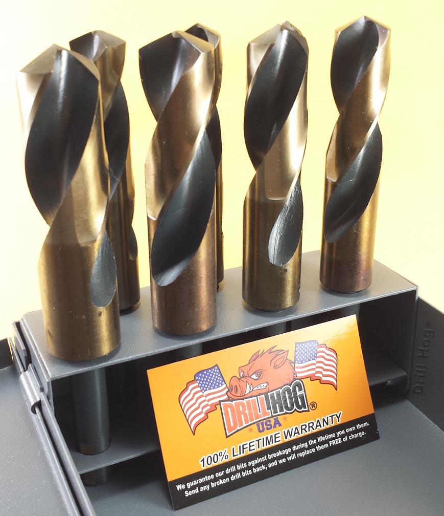 thumbnail image 2 of Drill Hog 1-3/16" Silver & Deming Cobalt Drill Bit - Lifetime Warranty 2 of 6