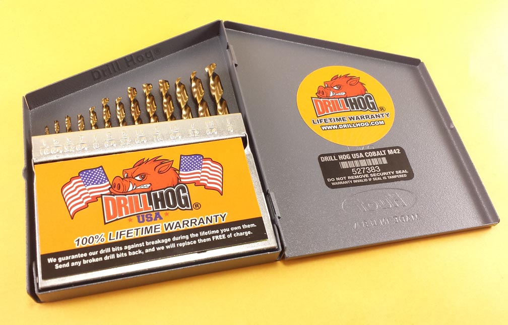 Cobalt Drill Bit 7/8" Cobalt M42 Drill Bit By Drill Hog® - Silver - Foto 4