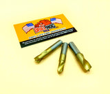 Drill Hog® 3 Pc Spot Weld Drill Bit Set