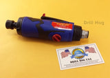 1/4 Air Die Grinder 1/8 Cut Off Tool Cutting Polishing Drill Hog USA Warranty