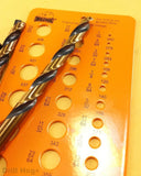 Drill Gauge Bit Index Stainless Steel Bolt Wire Diameter 29 Sizes Drill Hog®