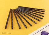 #31 Drill Bit #31 Number Bit HI-Molybdenum M7 Lifetime Warranty 12 Pack Drill Hog®