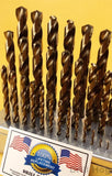 Drill Hog 29 Pc Drill Bit Set Cobalt Drill Bit M42 M35 Stand Lifetime Warranty
