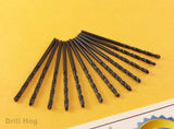 #31 Drill Bit #31 Number Bit HI-Molybdenum M7 Lifetime Warranty 12 Pack Drill Hog®