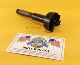Drill Hog USA 2" Self Feed Bit Wood Hole Saw 2" Forstner Bit Lifetime Warranty