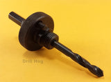 Drill Hog Hole Saw Arbor Holesaw Mandrel Adapter Chuck for 1-1/4 to 6" Hole Saws