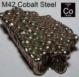 26 Pc LETTER Drill Bit Set A-Z Twist Bit COBALT M42 Drill Hog Lifetime Warranty