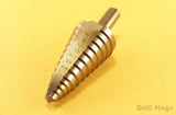 1/4"-1" Step Drill Bit Step Reamer UNIBIT Cobalt M42 Lifetime Warranty Drill Hog