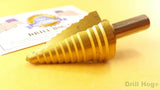 1/4", 7/8", 1-1/8" Step Drill Reamer UNIBIT Titanium Lifetime Warranty Drill Hog