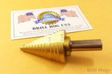 1/4", 7/8", 1-1/8" Step Drill Reamer UNIBIT Titanium Lifetime Warranty Drill Hog