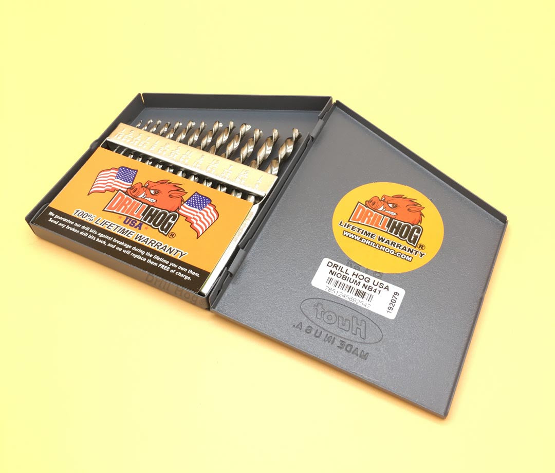 Drill Hog® 60 Pc NIOBIUM NB41 Number Drill Bit Set - Foto 5