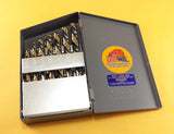 15 Pc Left Handed Drill Bit Set Screw Extractor EZ-OUT Lifetime Warranty Drill Hog®
