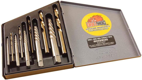 Drill Hog 1/4x4 Masonry Drill Bits With Carbide Tip – 100 Pack, Concrete Drilling, Lifetime Warranty