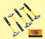 Drill Hog® Ball Peen Hammer Set 5 Pieces Lifetime Warranty