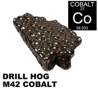 Drill Hog® ALTIN Cobalt M42 Quad Flute Step Drill Bit Set Free Countersink Set
