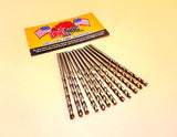 5/32" Cobalt Drill Bits M42 Drill Bit 12 Pack Drill Hog® Lifetime Warranty