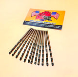 1/16" Drill Bit 1/16 Bit HI-Molybdenum M7 HSS Drill Hog® Lifetime Warranty 12 PACK