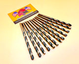 Drill Hog USA 15/64" Drill Bit 15/64 Molybdenum M7 Lifetime Warranty 12 Pack