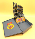 Father's Day Super Deal! (2 Pack) Drill Hog 21 Pc Drill Bit Set SUPER PREMIUM Hi-Molybdenum M7