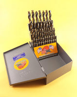 Drill Hog 26 Pc LETTER Drill Bits Set A-Z HI-MOLYBDENUM M7 Lifetime Warranty