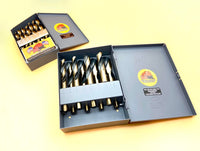 Drill Hog® Super Premium 37 Pc Cobalt M42 Jumbo Drill Bits Deal 1/16" - 1" Lifetime Warranty