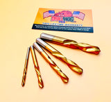 10 Piece Cobalt M42 Left Hand Drill Bit Set Drill Hog® Lifetime Warranty