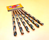 3/8" Drill Bit HI-Molybdenum Lifetime Warranty 6 Pack Drill Hog®