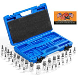 Drill Hog® Hex Bit Socket Set Standard and Metric Lifetime Warranty