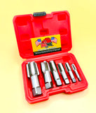 Drill Hog® Pipe Tap Set 6 Pc Lifetime Warranty
