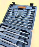 Drill Hog® Masonry Drill Bit and Chisel Set
