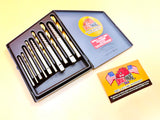 10 Piece Cobalt M42 Left Hand Drill Bit Set Drill Hog® Lifetime Warranty