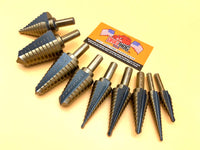 14 Pc Jumbo Step Drill Bit Deal Drill Hog® Includes Free Case of Grinding Wheels!