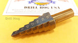 Drill Hog 6-18mm Metric Step Bit Multi Drill Bit MM UNIBIT M7 Lifetime Warranty