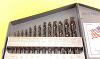 Drill Hog 13 Pc Pig Steel Drill Bits Set 1/16-1/4" Lifetime Warranty MADE IN USA