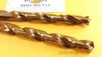 Drill Hog 7/16" Drill Bit 7/16" Cobalt Drill Bit Twist M42 Lifetime Warranty