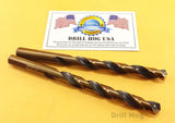 Drill Hog USA 5/16 Drill Bit 5/16 HI-Molybdenum M7 HSS Twist Lifetime Warranty