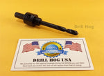 Drill Hog Hole Saw Pilot Bit Fits Hole Saws Pack of 3 Lifetime Warranty