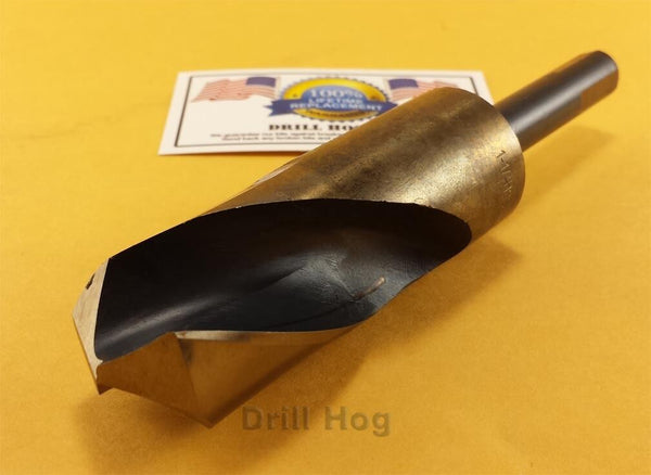 Drill Hog 1-7/16 Drill Bit 1-7/16" Silver & Deming Bit Lifetime Warranty
