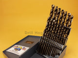 Drill Hog USA 29 Pc Cobalt M42 Drill Bit Set Index Drills 100% Lifetime Warranty