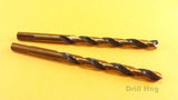 1/4" Drill Bit 1/4 HI-Molybdenum M7 HSS Twsit 2 Pcs Drill Hog Lifetime Warranty