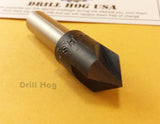 1" Countersink 1" Reamer 3 Flute Cobalt M42 82° Drill Hog Lifetime Warranty