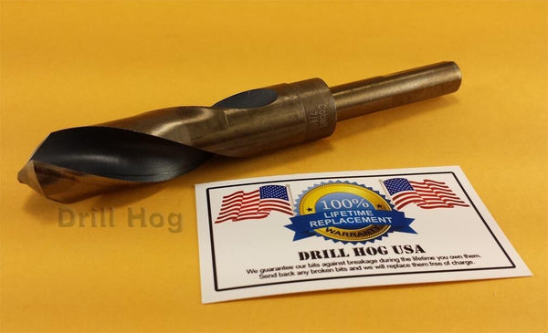 27/32" Drill Bit 27/32" Silver & Deming Bit COBALT Drill Hog Lifetime Warranty