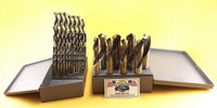 Silver & Deming Drill Bit Set 1/16-1" MOLY M7 Drills Drill Hog Lifetime Warranty