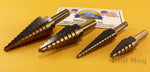Step Drill Set UNIBITS Electrician Step Bit 4 PC Lifetime Warranty Drill Hog USA