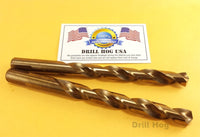 Drill Hog 27/64" Drill Bit 27/64" Cobalt Drill Bit M42 Twist Lifetime Warranty