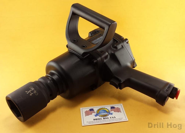 1" Air Impact Wrench Air Gun Twin Hammer 2000 Ft LBS Lifetime Warranty Drill Hog®