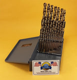 Drill Hog USA 29 Pc Cobalt M42 Drill Bit Set Index Drills 100% Lifetime Warranty