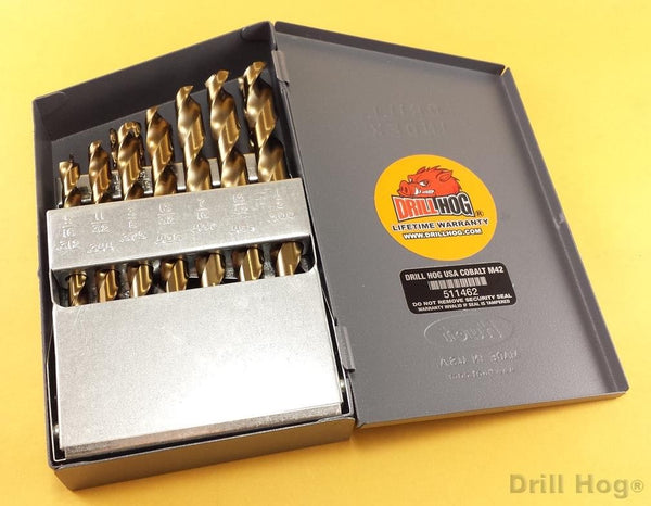 FABLE- 5/64†Cobalt Jobber Drill Yg-1 Gold-P Hssco8 M42 Tin Coated Split Point 10 Pcs FABLE- 5/64†Cobalt Jobber Drill Yg-1 Gold-P Hssco8 M42 Tin Coated Split Point 10 Pcs