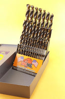 Drill Hog® 29 Pc HI-Molybdenum M7 Drill Bit Set Drill Bits Lifetime Warranty